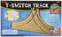 Sets maxim enterprise, inc. T-Switch Track, Wooden T Track for Toy Train Intersection, Wooden Track Accessories