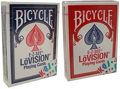 Bicycle Lo-Vision Special Playing Cards - 2 Decks