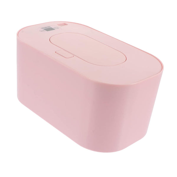 Toyvian Portable USB Wipes Warmer Box with Adjustable Temperature Display 7.87X4.72X3.74In Baby