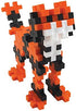 Plus Plus 3D Animal Figure Building Block Set, 70 Mini Puzzle Pieces, Fun Stem Toys - Tiger Maker Tube