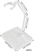 10Pcs Action Figure Stand Kits, Flexible Base Holder for Gundam Action Figures DIY Model Kits