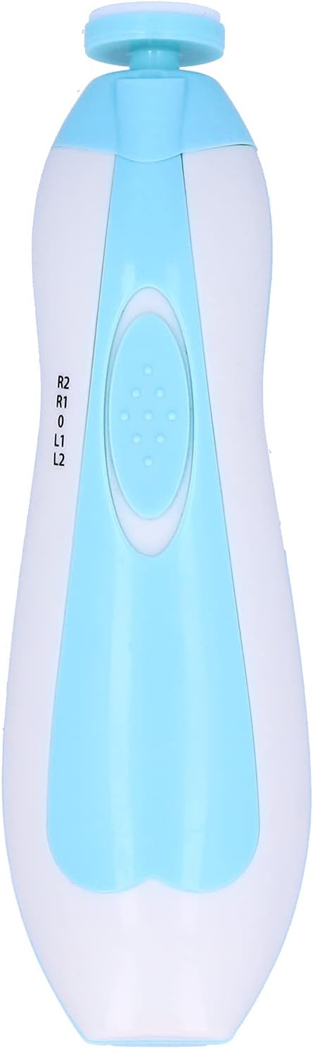 Baby Electric Nail Trimmer Kit with LED Light, Safe Newborn Nail File