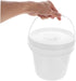 Zerodeko Refillable Wipes Dispenser Bucket Flushable Adult Bathroom Wipes Holder Handles Bucket for Car Tissue Box