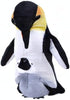 12 inches, Wild Republic Mom and Baby Emperor Penguin, Stuffed Animal, Gift for Kids, Plush Toy, Fill is Spun Recycled