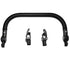 Baby Stroller Bumper Bar Armrest Handle Crossbar Accessories for Bugaboo Bee 3 5 6 with Black Cover