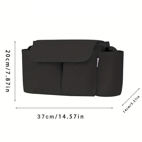 PHJKCRWXUL Mummy Stroller Organizer Bags Large Capacity Travel Hanging Bag Bottle Holder Pram Diaper Bags Baby Stroller