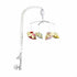 12 3 Little Bear Baby Crib Mobile with Soothing Lullabies & Modes - Adjustable Nursery Mobiles for Boys & Girls