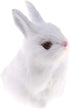 Mini Realistic Cute Plush Rabbits - Lifelike Animal Easter Bunny Simulation Toy Model Gift (Rabbit Plush Toys)