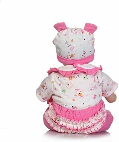 Reborn Baby Dolls Outfit Clothes Accessories for 16-18 Inch Newborn Baby Girl Dolls Matching Clothing