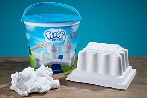 Play Visions Floof Modeling Clay- Reusable Indoor Snow - Endless Creations Possible, Mold Any Shape Or Design - 240 Grams. by Play Visions