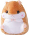 Hamster Plushie Toy - 15.6 Inch Brown Stuffed Animal for Kids Birthday Xmas Gift
