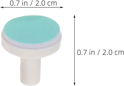HONITANO 24pcs Trimmer Baby Nail File Replacement Pads: Electric Nail Grinding Heads for Standard Baby Fingernail