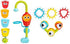 1-3) 3 Yookidoo Bay Bath Toddler Toys (Ages - Stackable Cups, Spinning Gears, Hose & Spout for Water Play - Mold Free