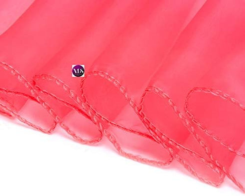 Pack 50 VDS of Organza Chair Sashes for Weddings & Events Dcor | Sheer Shiny Dining Chair Bows for Banquet, Party