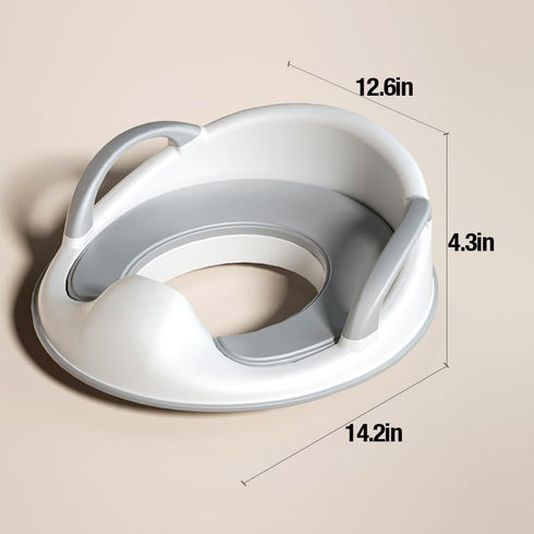 PandaEar Baby Toddler Potty Training Toilet Seat for Boys and Girls with Handles| Child Kids Potty Seat Toilet Seat