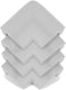 KidKusion Jumbo Corner Cushion, 4 Pack, Taupe | Made in USA | Furniture and Corner Protector