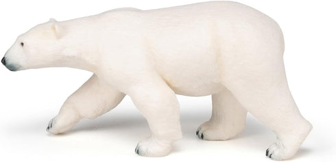 Papo Hand-Painted Figurine - Wild Animal Kingdom Polar Bear - 50142, Collectible for Children, Suitable for Boys and