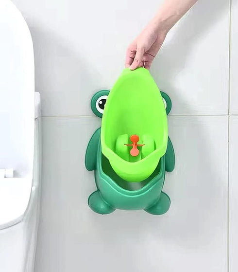 Frog Design Baby Potty - Fun Toilet Training Urinal for Boys