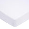UOMNY Crib Sheet White Fitted Crib Sheets Baby Sheet for Standard Crib