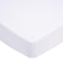 UOMNY Crib Sheet White Fitted Crib Sheets Baby Sheet for Standard Crib
