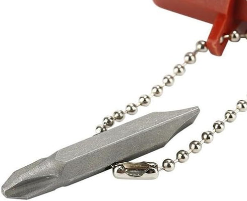 1Pc 4-in-1 Universal Utility Key, Zinc Alloy Plumber Electrical Tools, Durable Anti-rust Multifunctional Water Meter