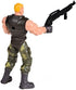 PowerTRC US Army Men SWAT Team Soldiers Military Toys Action Figures with Weapons, 12 Pcs Play Set for Kids