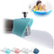 Bath Helper - Bath Tub Faucet Extender, Guides Water Directly from Faucet to Baby Bath Tub Without Splashing (Green)