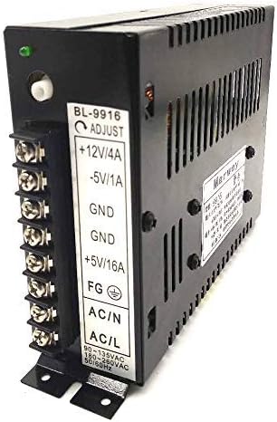 16A Arcade Power Supply Switching 110/220V for Universal Arcade Video Games Machine Cabinets - Durable New Console
