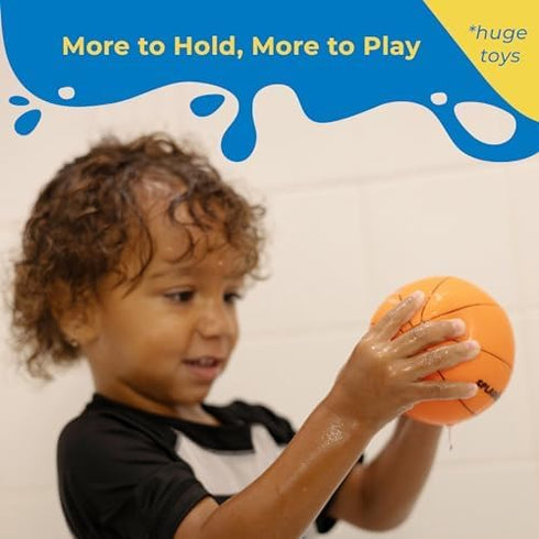 Mold-Free Bath Toys for Babies and Toddlers - Non-Squirting, BPA-Free, Safe Infant Bath Toys for Tub, Beach, Pool