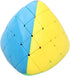 Willking Pyramorphix 5X5 Mastermorphix Megamorphix Stickerless Magic Speed Puzzle Cube, Pyramid-Shaped Brain Teaser