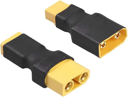 XT60 to XT90 Adapter, XT60 to XT90 Connector Without Wires, RC LiPo Battery Connectors