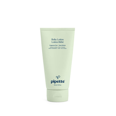 Pipette New & Improved Formula Baby Lotion, 6 fl. oz - Natural Moisture of Baby's Delicate Skin, Fragrance-Free
