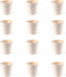 Fun Express Mini Flower Pots Ceramic Set of 12 - Unpainted White