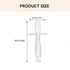 EXCEART 5Pcs Silicone Baby Teething Stick Clear Toddler Teethers Baby Chew Stick for Newborn Baby Healthy Molar Growth Toys