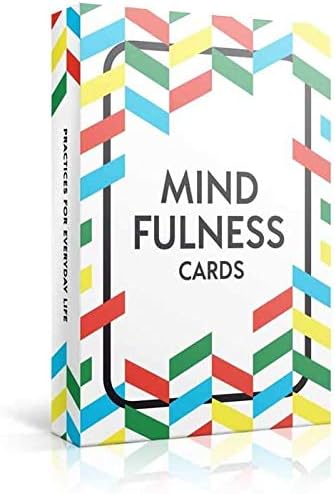 Allura & Arcia 52 Mindfulness Cards - Stress Less, Mindful Meditation, Self Care & Relaxation