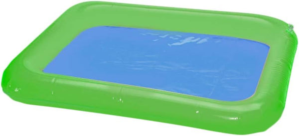 Topwon Inflatable Sand Tray for Kids, Portable Sand Box with Sand Molds, Random Color, 29x39