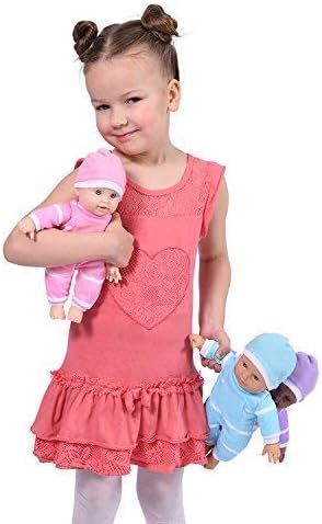 11 inch 11" The New York Doll Collection Soft Body Baby Doll in Gift Box - Doll Toy for Kids, Boys, Girls and Toddlers