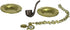 Melody Jane Dolls Houses Dollhouse Miniature Smoking Set - Pipe, Watch, Ashtrays