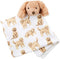 Mud Pie Doodle Dog Woobie, Tan Plush Toy