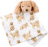 Mud Pie Doodle Dog Woobie, Tan Plush Toy