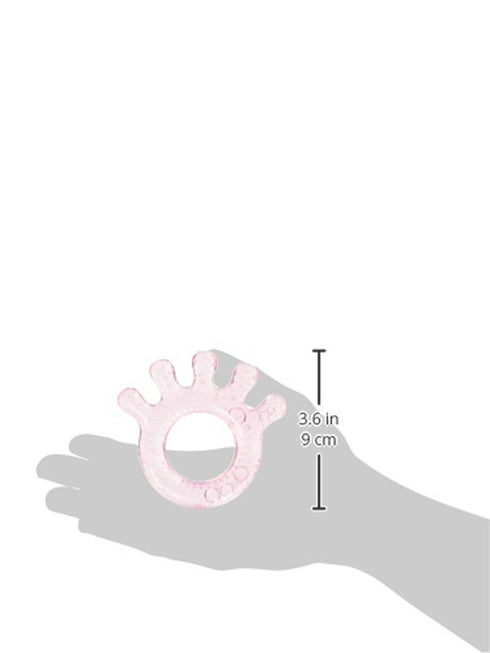 green sprouts Cooling Teether Set, Pink (2 Pack), 3 Months+