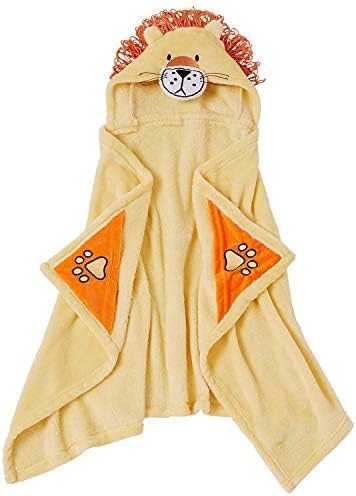 Altatac Cozy 50 25 Lion Hooded Bath Towel Soft & x Plush Towel for Baby, Newborn, Toddler & Infant, Machine Washable