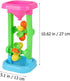 Alipis Sand Wheel Beach Toy - Water Sifting Funnel and Hourglass Toy for Summer Beach Fun
