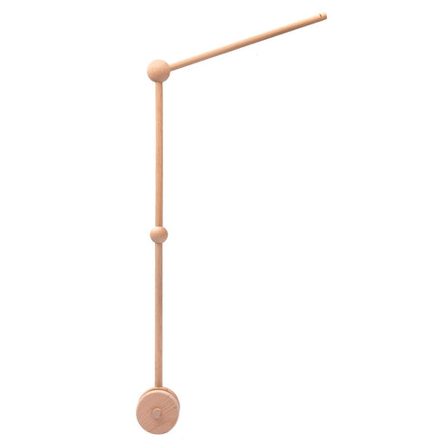 let's make Baby Crib Mobile Arm - Wooden Baby Mobile Crib Holder for Mobile Hanging Baby Crib Attachment for Nursery