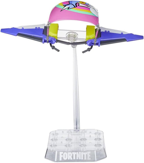 Fortnite Victory Royale Series Llamacorn Express Collectible Glider for Action Figure with Display Stand - Ages 8+,