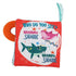 Set Crinkle Fish Baby Books & Elephant Teething Toy for Infants
