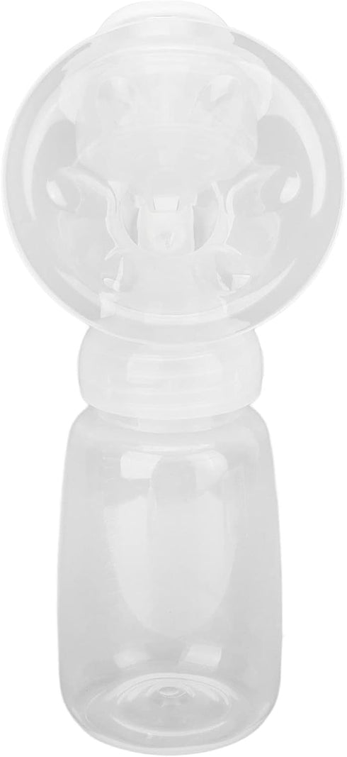 Shanrya Breast Pump, Adjustable Suction Silicone Hand Pump Breastfeeding, Portable Manual Breast Pump for Nursing