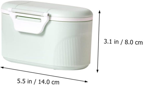 ERINGOGO Portable Baby Formula Dispenser Leakproof Milk Powder Container for Infants Travel Friendly Milk Powder Holder
