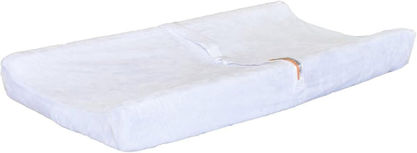 Generic 16 x 32 in. Contoured Changing Pad Fabric Cover White