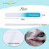 3 Pack,Newborn 3NF02 Babygoal Baby Nail Files Nail Files with a Pouch,Genuine Czech Float Glass, Gift